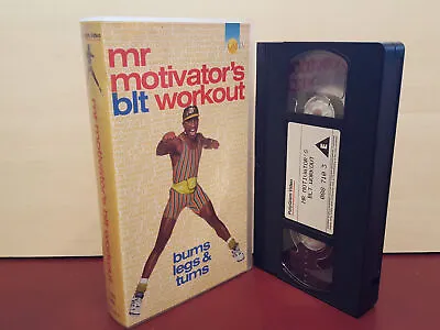 Mr Motivator's BLT Workout - PAL Video Tape (H100) • £2.99