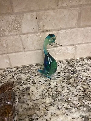 Murano Duck Figure • $22