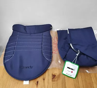 ICandy Peach 5 2018 Pram Carrycot Apron + Fabric Fits 6 INDIGO ✅New • £21.99