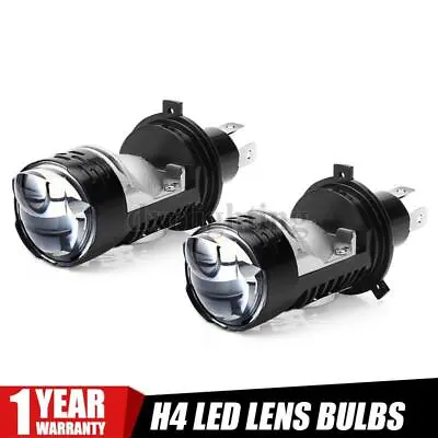 H4 Bi LED Projector Lens LHD Headlight Kit Bulb High Low Beam 100W 12000LM 6000K • $29.98