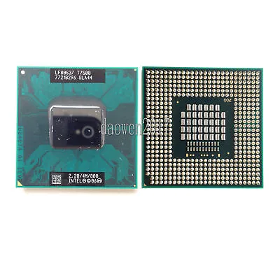 Intel Core 2 Duo SLA44 T7500 CPU 22GHz/4M/800 Laptop Prozessor • £3.46