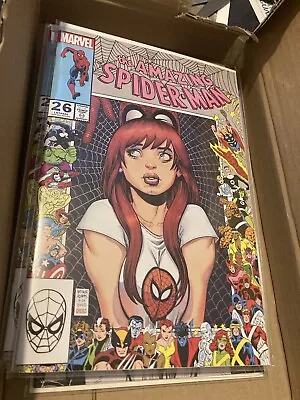 £34.99 • Buy Amazing Spider-Man 26 Art Adams Variant Vol 6 Death Of Kamala Khan Ms Marvel.