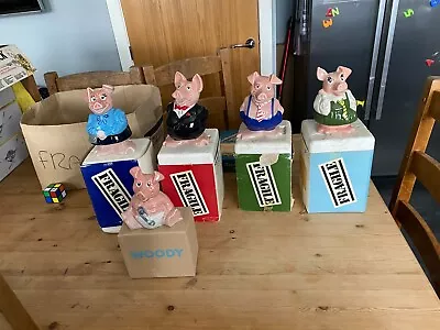 Natwest Pigs Full Set Boxed • £110