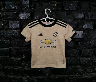 Manchester United Away Football Shirt 2019 - 20 Adidas DX8943 Kids Size 2-3YRS • $19.55