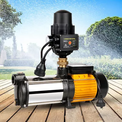 2000W High Pressure Garden Water Pump 2.8HP Black 7200L/hr 4 Stages Pool Pump • $258.95