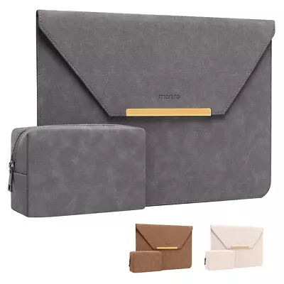 Laptop Sleeve Bag 13 13.3 16 Inch Notebook PU Leather Flap Case With Small Bag • $24.69