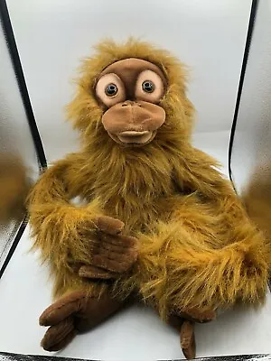 Large Hansa Melbourne Zoo Orangutan Monkey Hand Puppet Plush Soft Stuffed Toy • $38.60