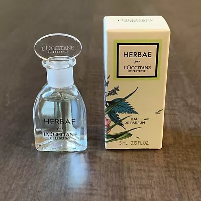 HERBAE Par L'OCCITANE Eau De Parfum Mini Perfume Travel Sized • $14.99