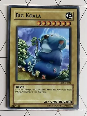 Big Koala - DR2-EN004 - Unlimited Edition - Near Mint - YuGiOh • £0.99