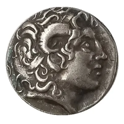 Commemorative Ancient Greece Silver Plated Coin Alexander The Great Tetradrachm • $9.98