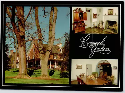 Longwood Gardens Kennett Square Pennsylvania Peirce Du Pont House VTG Postcard • $3.86