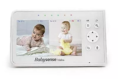 Babysense Split Screen Parent Unit For Video Baby Monitor V43 • £59.99