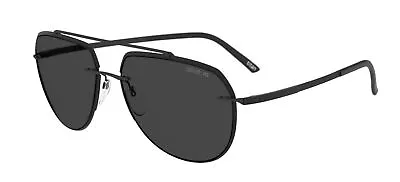 £350 • Buy Silhouette ACCENT SHADES 8719 Black/Grey One Size Men Sunglasses
