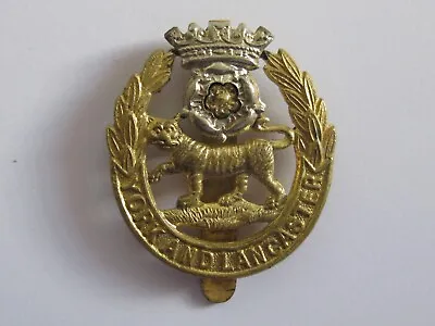 The York And Lancaster Regiment Original Cap Badge • £6.50