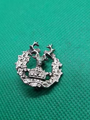 Gordon Highlanders Superb Officer's Headdress Badge With Pin Unusual  • £0.99