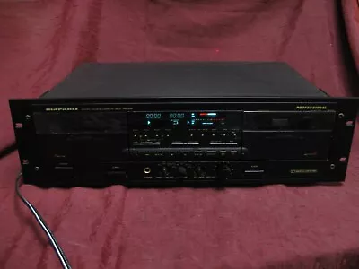 Marantz PMD500U Pro Rack Mount Double Dual Auto Reverse Cassette Deck Japan • $169.99