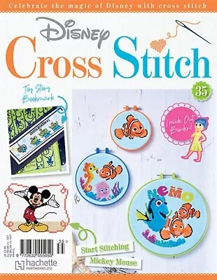 Disney Cross Stitch Magazine #35 By Hachette • $10