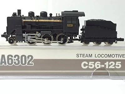 Micro Ace N Scale C56-125 A6302 Model Train Steam Locomotive Black Railway Gift • $354.21