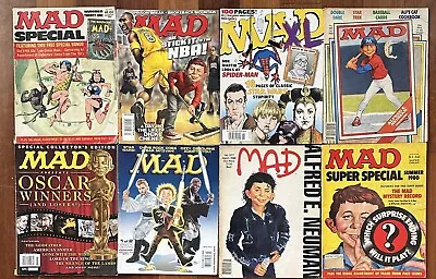 Vintage Lot Of 8 Mad Magazine Collection 1976 / 1980 /1988 /2002 /2006 FREE SHIP • $36.99