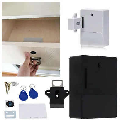 Keyless Door Locker Invisible Electronic Rfid Cabinet Lock Drawer Private New • £10.49