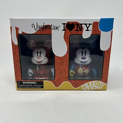 Disney Vinylmation I Love New York Two 3  Mickey Mouse Collectibles • $22.80