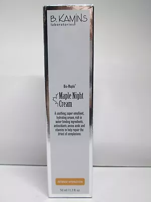 B. Kamins Maple Night Cream 50ml/1.7fl.oz  New • $85