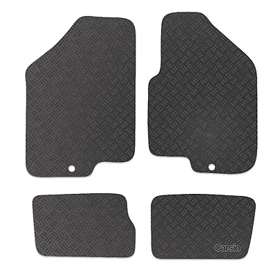 £21.99 • Buy Carsio Tailored Rubber Car Floor Mats For Kia Soul 2008 To 2011 2 Fixings