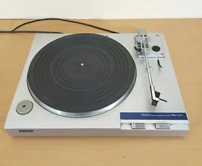 Sony PS-LX1 Vinyl Record Player Direct Drive Turntable (No Lid) Tested & Works • $39.99