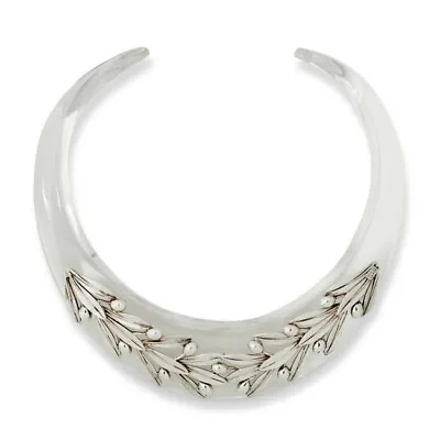 £850 • Buy Greek Goddess Vintage Lalaounis Fine Silver Work Collar Necklace, From Christies