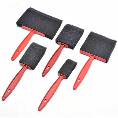 $6.69 • Buy Sponge Foam Brush Plastic Handle Art Craft Painting Tool Drawing Graffiti Tool 