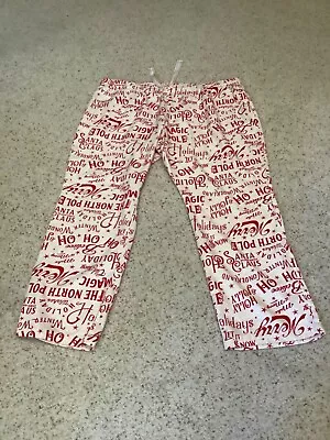 Old Navy Men’s Christmas Flannel Sleep Lounge Pants Draw String Size 2X • $18.90