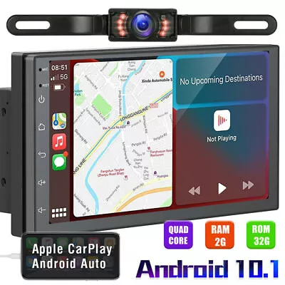 7 Inch Android 10 2DIN 2GB+32GB Car Radio Stereo  Player GPS NAV Carplay +Camera • $99