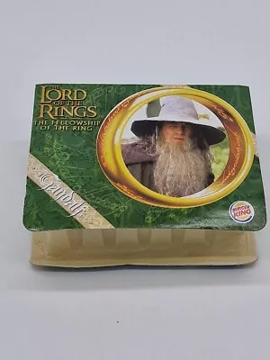 £9 • Buy Gandalf Figure Lord Of The Rings 2001 Burger King Special Original Box And Card