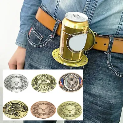 Multifunction Belt Buckle Beer Holder Metal Beer Head Belt Funny Bottle Holder • $19.99