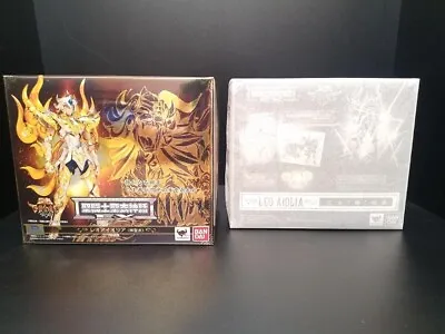 Saint Cloth Myth EX Leo Aiolia God Cloth Saint Seiya BANDAI With Other God Goods • $224.99