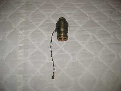 Antique  O C White Industrial H & H Socket With Pull Chain • $79.99
