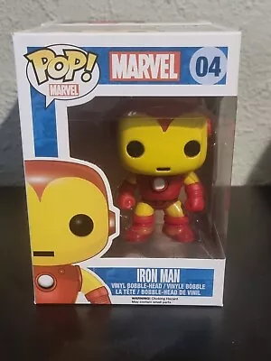 Funko POP! - Marvel - #4 - Iron Man (Vaulted) • £8