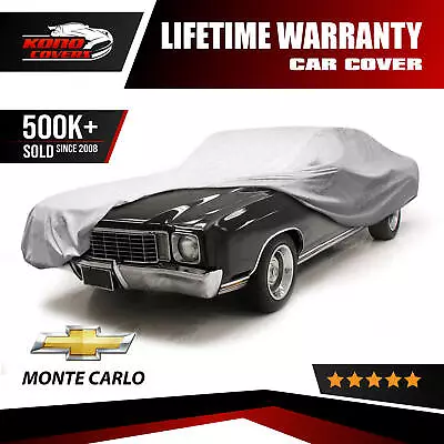 Chevy Monte Carlo 4 Layer Car Cover Outdoor Water Proof Rain Snow Sun 1st Gen • $50.95