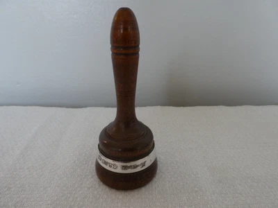 £39.99 • Buy Vintage Miniature Masonic Gavel / Setting Maul Solid Oak Lodge No. 5966 1946-47
