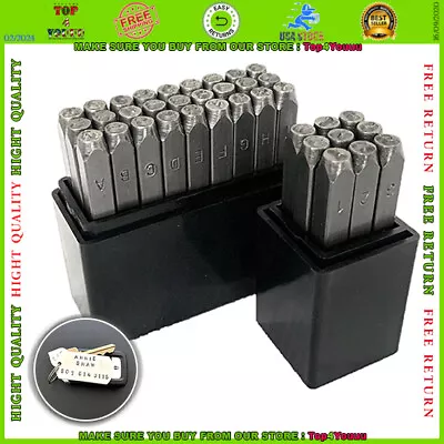 Jewelry Metal Stamping Kit VIN Letter Number Punch Set 3Mm • $25.48