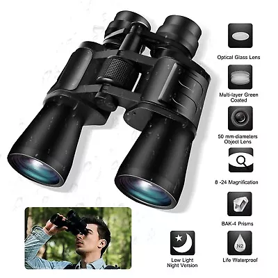 180x100 Zoom Binoculars Telescope Night Vision Travel Outdoor Hunting Telescope • $36.99
