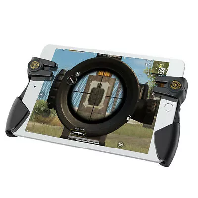 No-Delay Six-Finger Aim Button Shooter Gamepad Trigger For IPad PUBG Game Tablet • £16.29