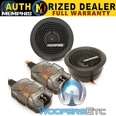 MEMPHIS MCXA1 1  ALUMINUM DOME TWEETERS & CROSSOVERS For COMPONENT SPEAKERS NEW • $139.95