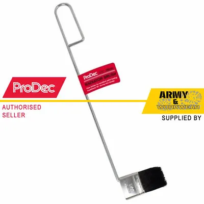 ProDec Radiator Brush 16  Long Strong Wire Handle 1.5  Flag Paint Brush Trade • £6.85