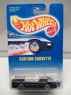 Hot Wheels Mainline / Custom Chevy Corvette C4 - Wire Wheels - Model Car X1 • $34.72