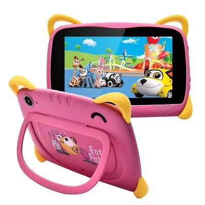 Kids Tablet 7in Tablet For Kids 64GB Android 10 WiFi YouTube Netflix Google Play • $44.99