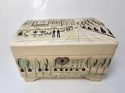 Vintage Japanese Jewellery Box 40s 50s Retro  • £29.99