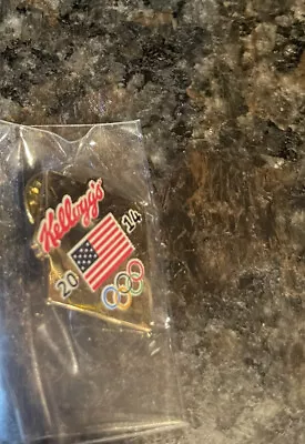 Rare 2014 Sochi Kellogg's USA Olympic Tie Tac Pin New In Package • $12.99