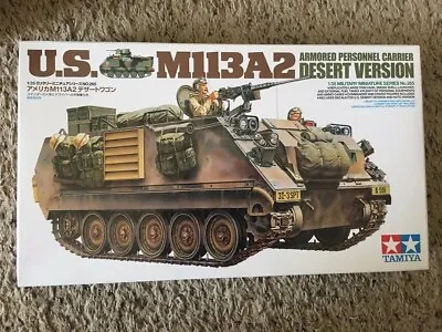 Tamiya 1/35 US M113A2 Armored Personnel Carrier Desert Version Free Shipping • $35.20