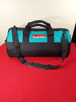 Makita 21  Tool Bag Heavy Duty Canvas W/ Pockets & Shoulder Strap NWOT • $19.99